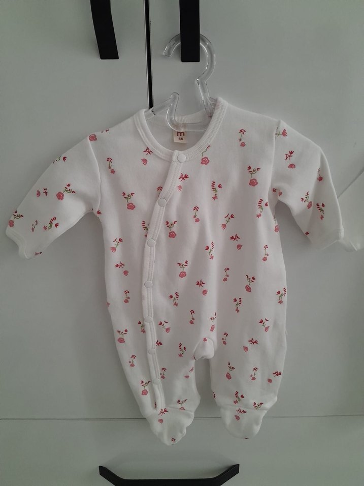 2liBeyaz Bebek Tulumu - Görsel 2