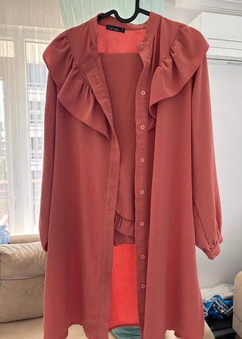 Uzun Kollu, alt üst takım. Ayrobin kumaş 40-42 beden uyumlu - Görsel 2