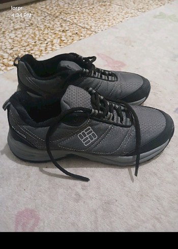 İTHAL ürün  Gri Spor Ayakkabı Elastik Detaylı - Görsel 3