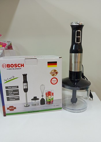 Bosch Siyah El Blenderı 4'ü 1 Arada