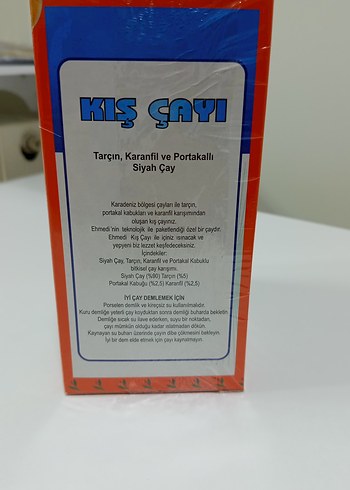Diğer EHMEDİ TEA KIŞ ÇAYI
