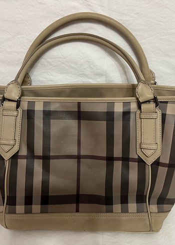 Bej Deri Kadın Çanta Burberry