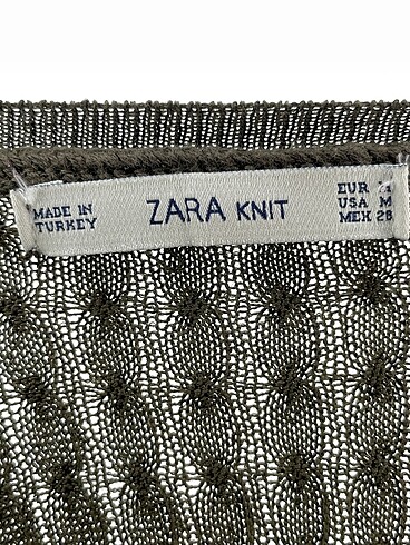 m Beden haki Renk Zara Kazak / Triko %70 İndirimli.