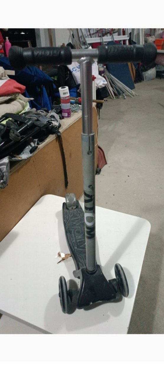 Gri Siyah Çocuk Scooterı - Görsel 2