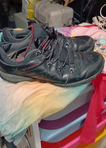 Erkek Siyah Bağcıklı Goth Outdoor Ayakkabı - Görsel 2