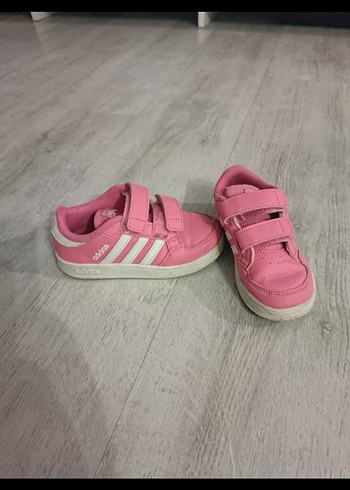 Kız Çocuk Beyaz Kalp Detaylı Spor Ayakkabı - Görsel 5