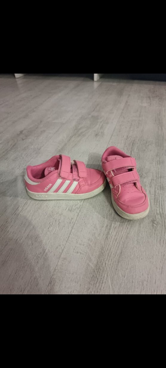 Kız Çocuk Beyaz Kalp Detaylı Spor Ayakkabı - Görsel 5