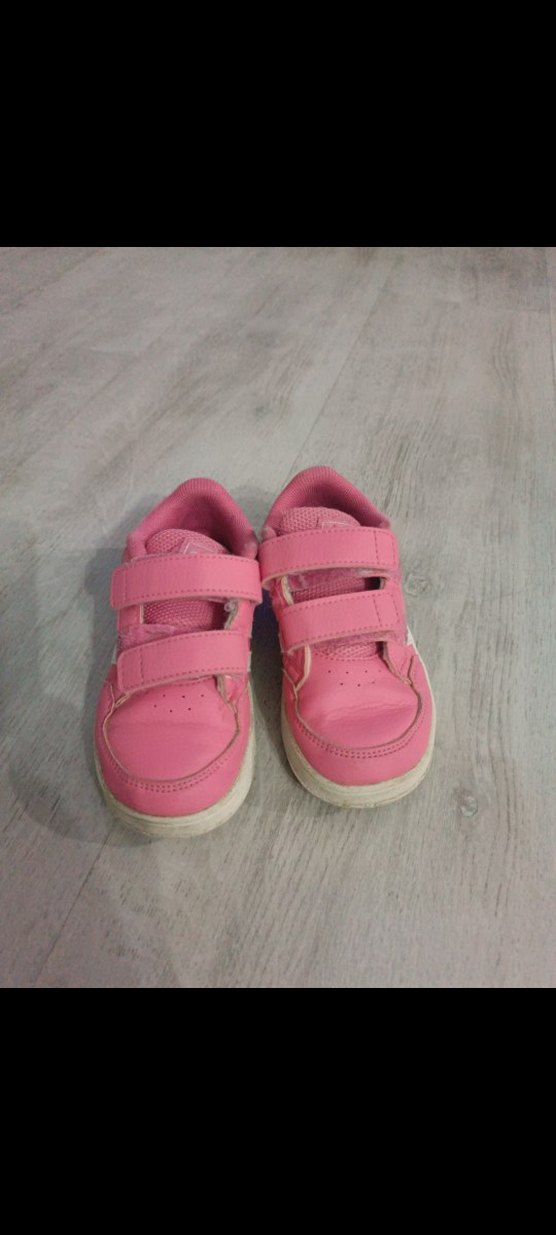 Kız Çocuk Beyaz Kalp Detaylı Spor Ayakkabı - Görsel 4