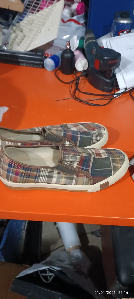 Ekoseli Çok Renkli Erkek Loafer - Görsel 2