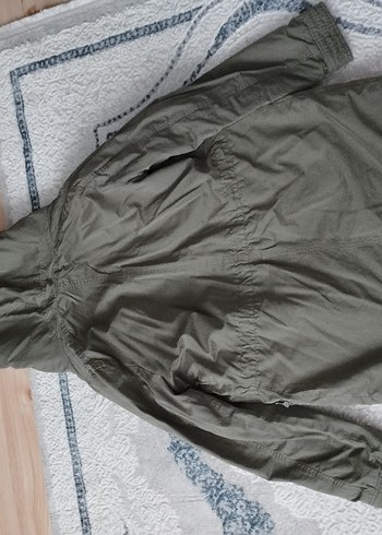 Düğmeli, Salaş Kesim Kadın Midi Ceket - Görsel 4