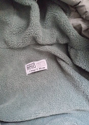 Kapüşonlu, Kürk Detaylı Gri Erkek Çocuk Mont - Görsel 2