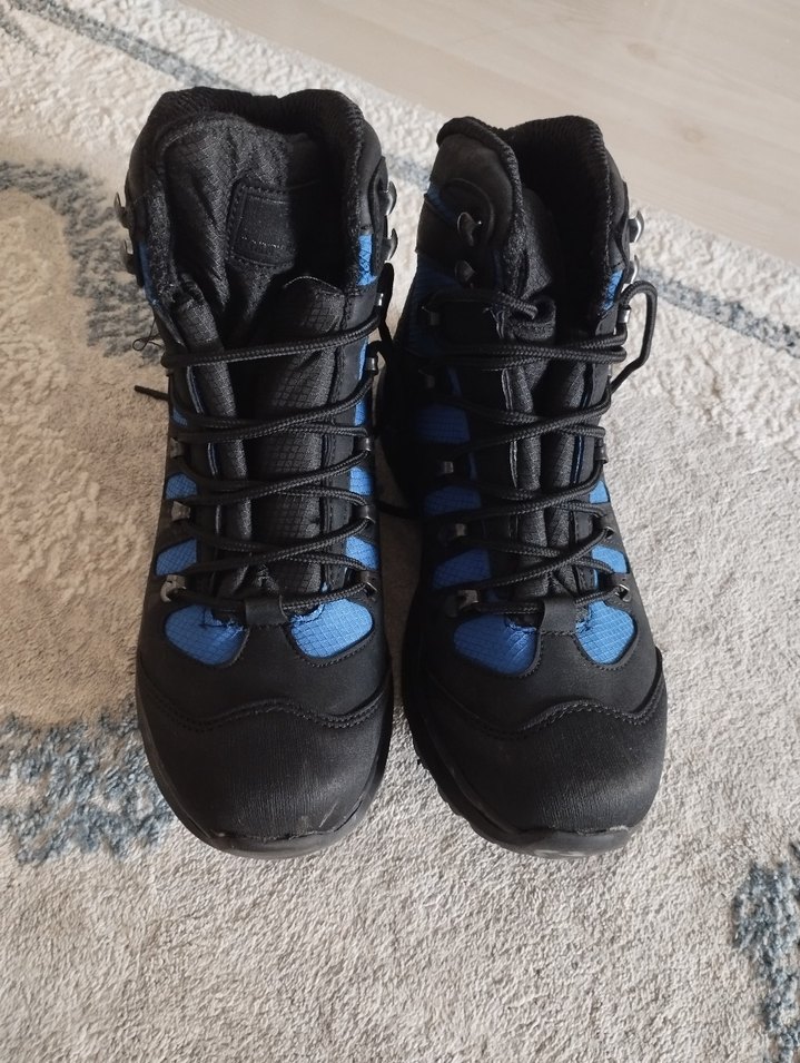 Lacivert Bağcıklı kadın bot - Görsel 2