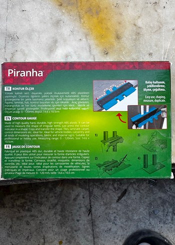 Piranha Yeşil Bohem Vintage Kartlık Velcro - Görsel 3