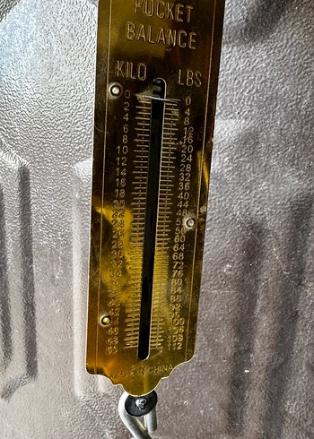 Altın Renkli BALANME Cep Terazisi - Görsel 2