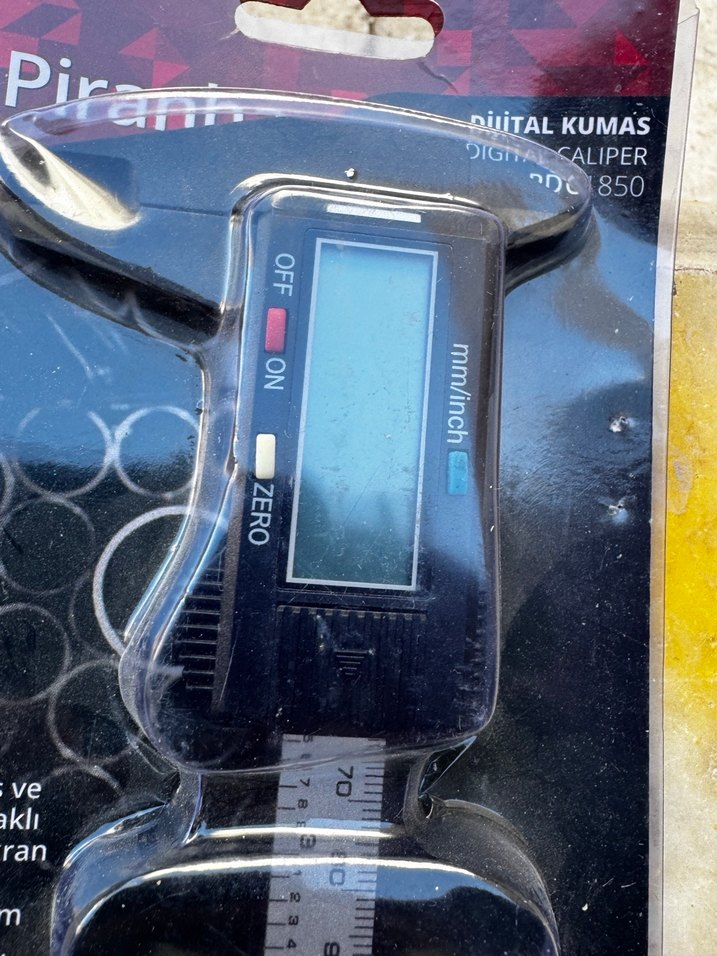 Piranha Dijital Kumpas 150mm LCD Ekran - Görsel 2