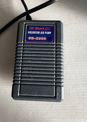 Shark SB-2800 Akvaryum Hava Pompası Siyah - Görsel 2