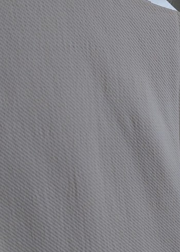 V Yaka Kolsuz beyaz elbise - Görsel 9