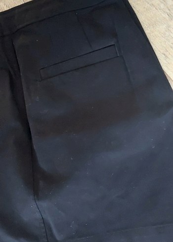 Siyah Mini Midi Etek Fermuarlı - Görsel 7