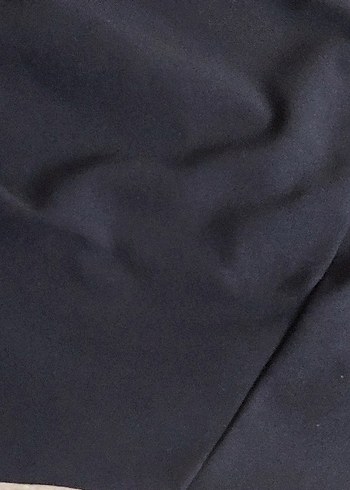 Siyah Drapeli kısa elbise - Görsel 2