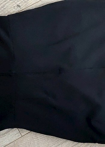 Siyah Drapeli kısa elbise - Görsel 5