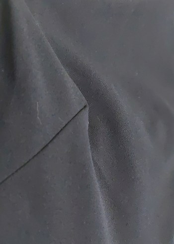 Siyah Drapeli kısa elbise - Görsel 11