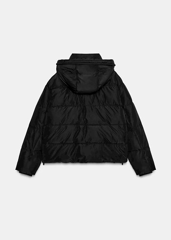 Zara KISA KAPÜŞONLU SU VE RÜZGAR GEÇİRMEZ ANORAK