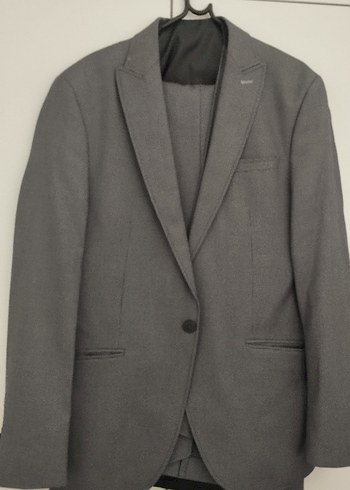 Gri Erkek Takım Elbise - Modern Klasik - Görsel 2