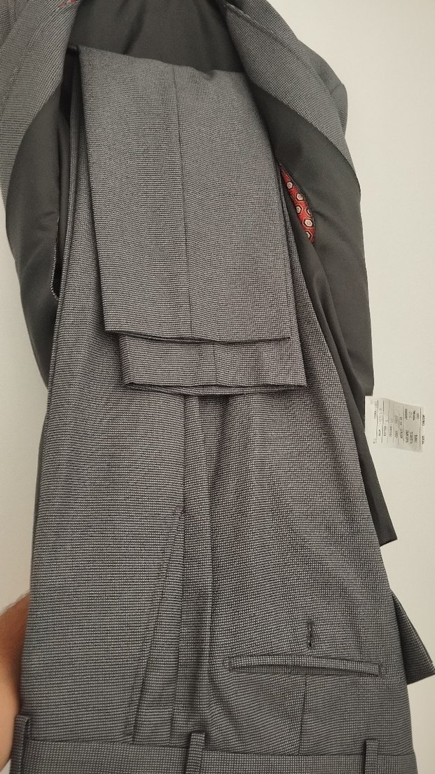 Gri Erkek Takım Elbise - Modern Klasik - Görsel 3