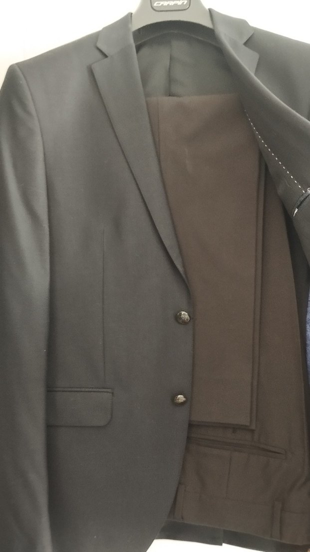 Erkek Koyu Lacivert Modern Klasik Takım Elbise - Görsel 2