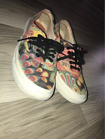 Desenli Orjinal Vans