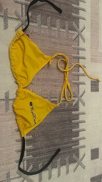 s Beden sarı Renk Bikini