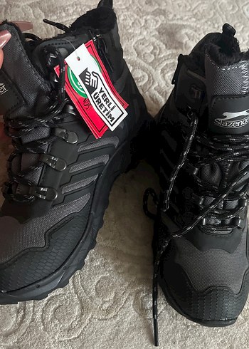 Gri Yılan Desenli Erkek Outdoor Botları - Görsel 2