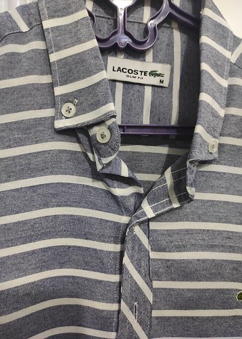 Gri Çizgili Erkek Uzun Kollu Gömlek - Görsel 3