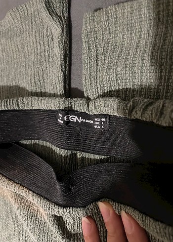 Diğer Yeşil Keten Kadın Pantolon