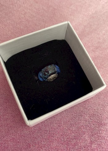 Pandora Mavi Okyanus Murano Charm - Görsel 4