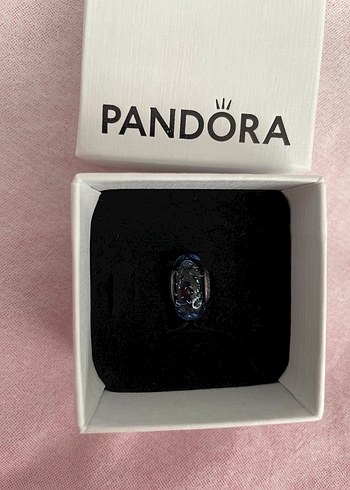 Pandora Mavi Okyanus Murano Charm - Görsel 3