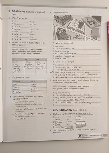 Beden Oxford English File Elementary Kodu kullanıldı