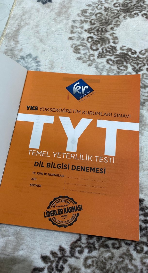 TYT Liderler Karması Dil Bilgisi Soru Bankası - Görsel 2