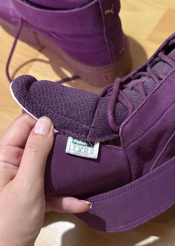39 Beden Puma Mor Spor Ayakkabı