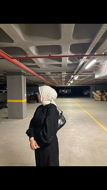 Suud Collection Siyah abiye