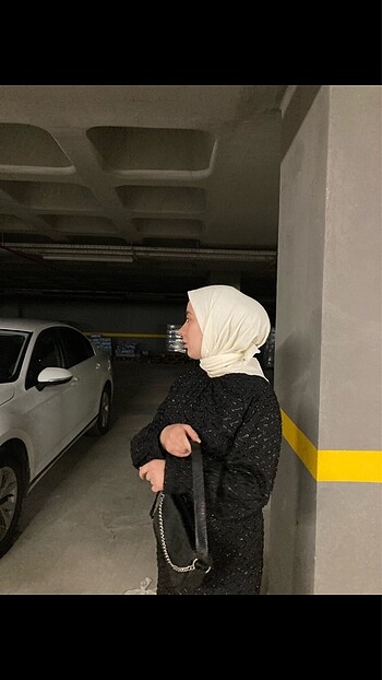 m Beden Siyah abiye