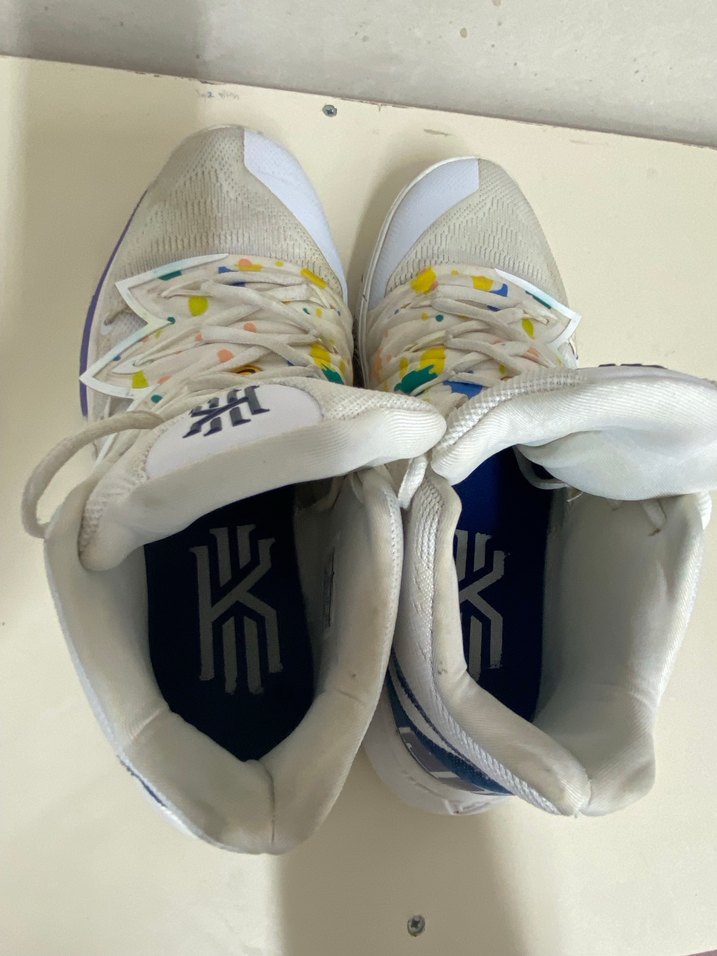 Nike Kyrie 5 White Denim Basketbol Ayakkabısı - Görsel 5