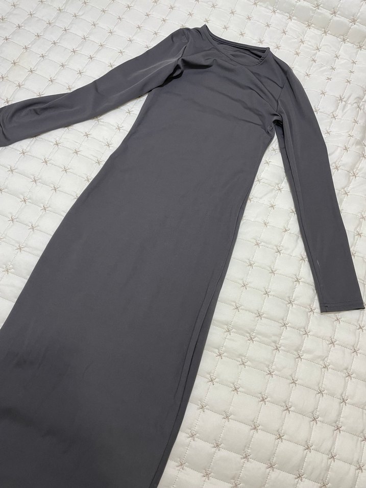 Dar uzun elbise - Görsel 3