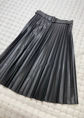 Deri uzun etek - Görsel 4