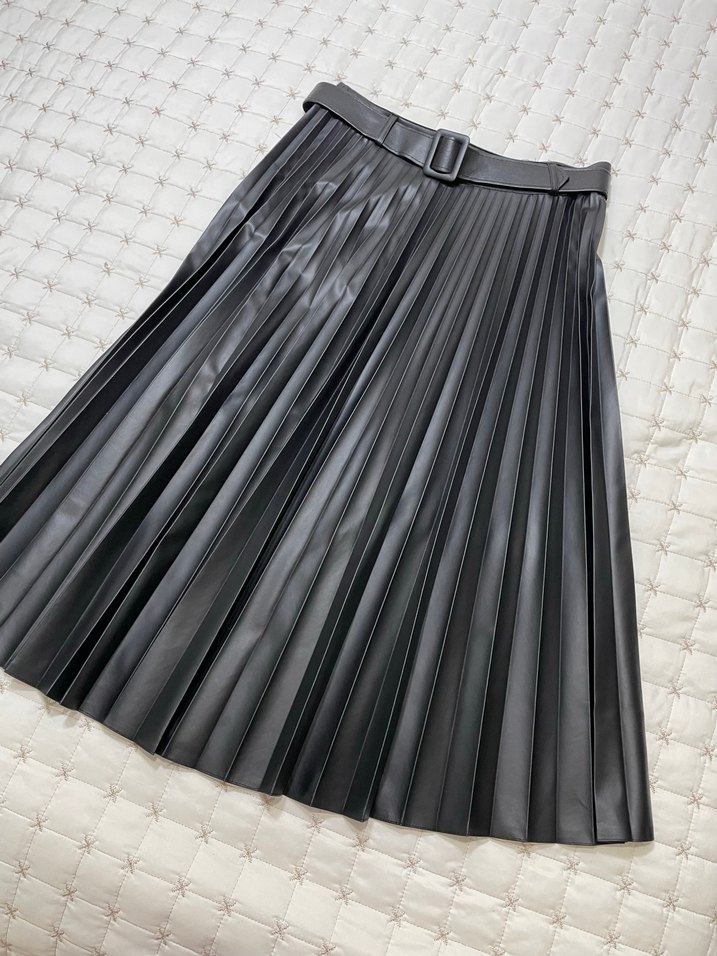 Deri uzun etek - Görsel 4