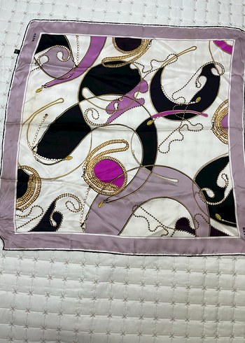 Aker ipek başörtü - Görsel 5