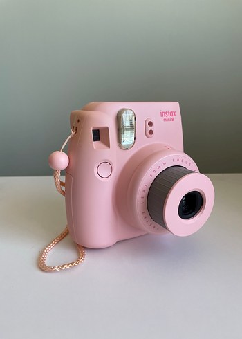 Fujifilm Pastel Pembe Instax Mini 8 Film Kamera