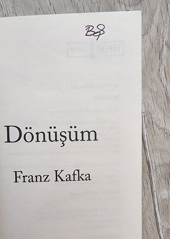 Beden Renk Dönüşüm - Franz Kafka