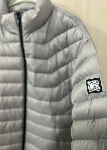 Lufian Lufian Gri Fermuarlı Unisex Mont