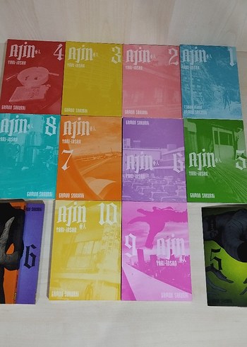 Ajin Manga Serisi 1-10